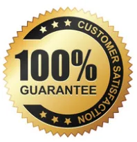 100% Satisfaction Guarantee badge